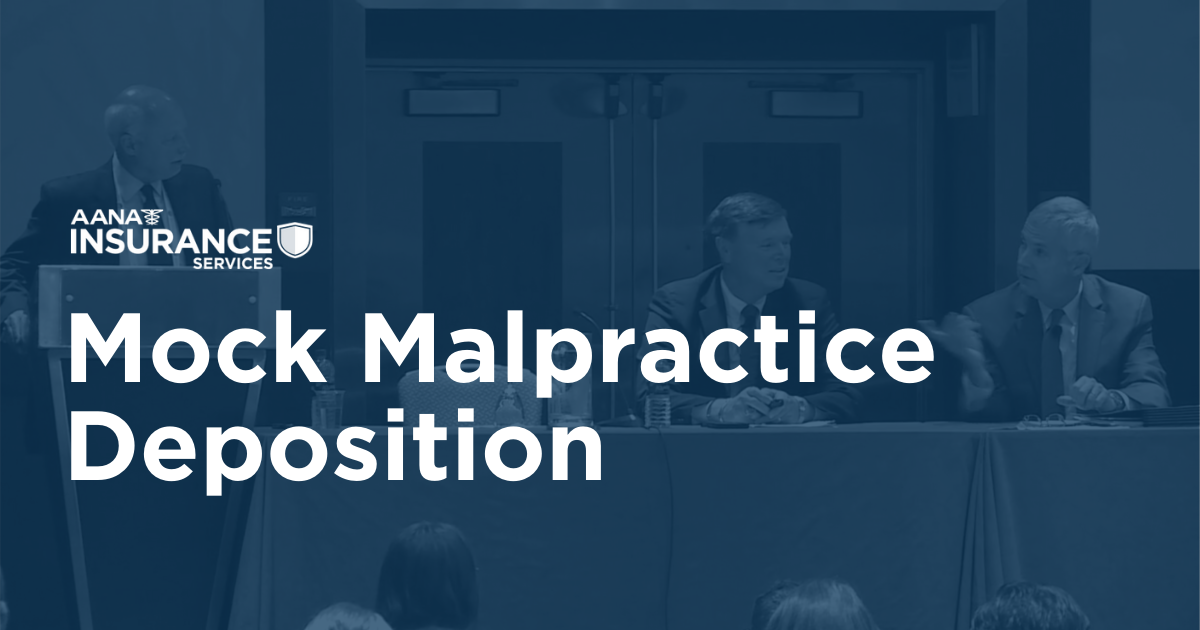 Malpractice Deposition