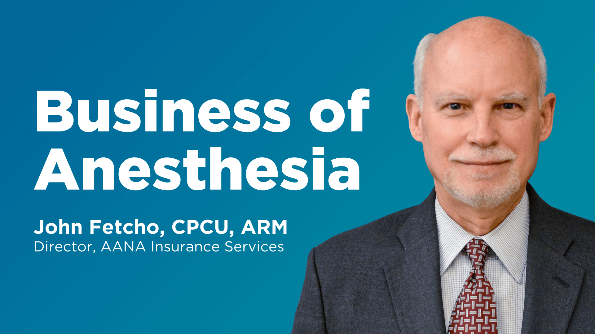 business of anesthesia
