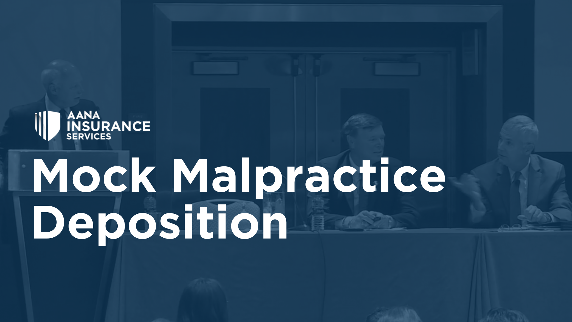 Mock Malpractice Deposition Cover Image - 1920x1080